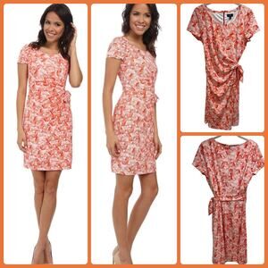 NYDJ   Cerise Orange Slimming Dress Size 8